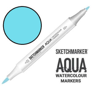 Маркер акварельний SketchMarker Aqua Pro Колір морської хвилі, SMA-AQUA