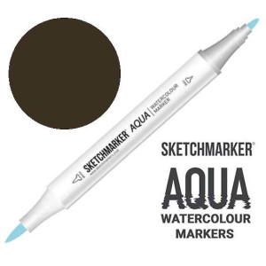 Маркер акварельний SketchMarker Aqua Pro Темний шоколад, SMA-DCHOC