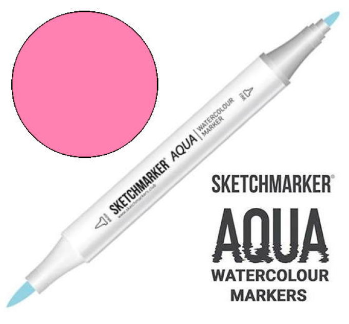 Маркер акварельний SketchMarker Aqua Pro Рожевий, SMA-PINK