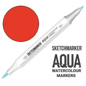 Маркер акварельний SketchMarker Aqua Pro Червоний, SMA-RED