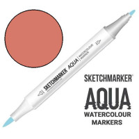 Маркер акварельний SketchMarker Aqua Pro коричнево-рожевий, SMA-RBROWN