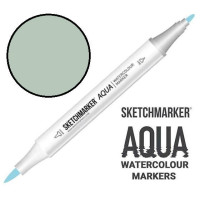 Маркер акварельний SketchMarker Aqua Pro шиферно-зелений, SMA-SGREEN