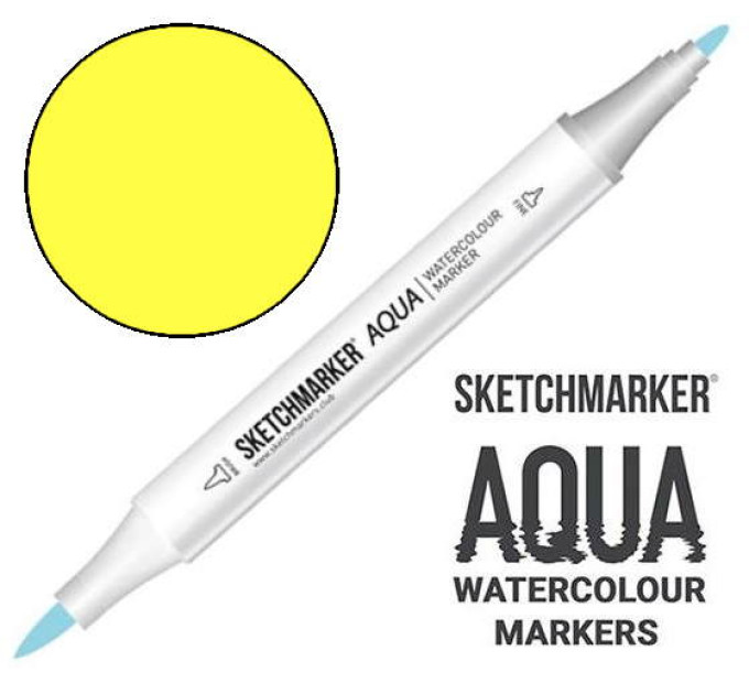 Маркер акварельний SketchMarker Aqua Pro Жовтий тюльпан, SMA-TYELL