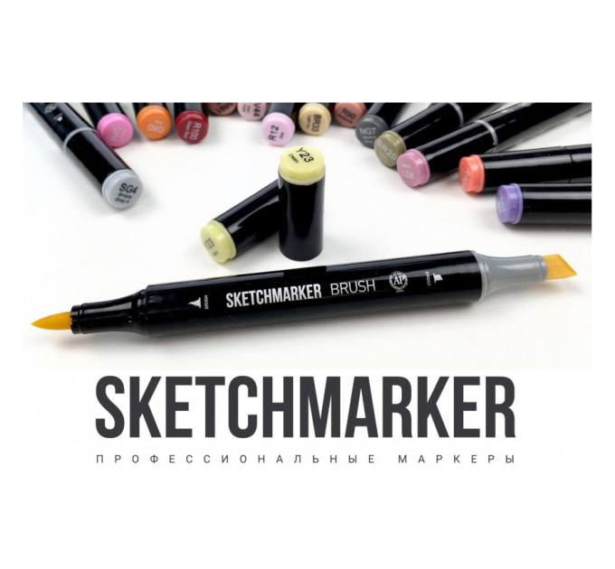 Маркер SketchMarker Brush O72 Глина, SMB-O72