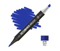 Маркер SketchMarker Brush B100 Royal Blue (Королівський синій) SMB-B100