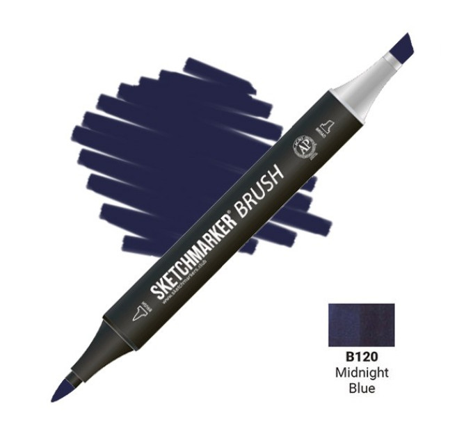 Маркер SketchMarker Brush B120 Північний синій SMB-B120