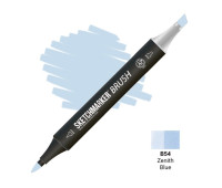 Маркер SketchMarker Brush B54 Zenith Blue (Зеніт синій) SMB-B54