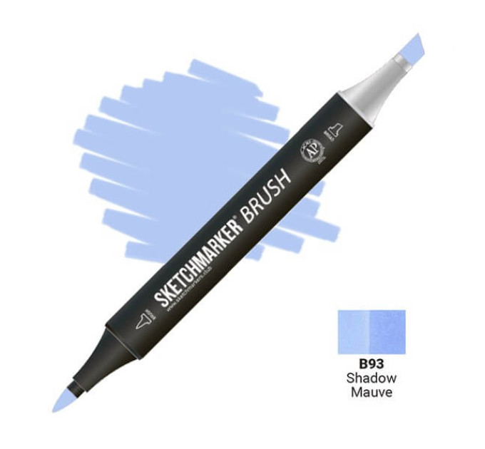 Маркер SketchMarker Brush B93 Shadow Mauve (Бэзовий тінь) SMB-B93