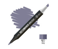 Маркер SketchMarker Brush BG71 Синьо-сірий SMB-BG71