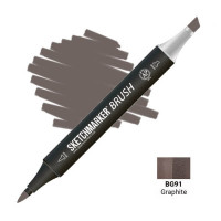 Маркер SketchMarker Brush BG91 Graphite (Графіт) SMB-BG91