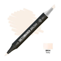 Маркер SketchMarker Brush BR34 Слонова кістка SMB-BR34