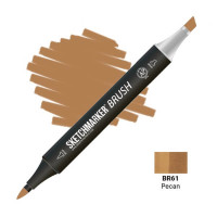 Маркер SketchMarker Brush BR61 Горіх Пекан SMB-BR61