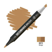 Маркер SketchMarker Brush BR72 Бежевий SMB-BR72