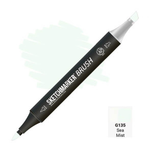 Маркер SketchMarker Brush G135 Sea Mist (Морський серпанок) SMB-G135