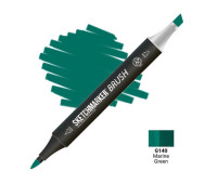 Маркер SketchMarker Brush G140 Marine Green (Морський зелений) SMB-G140