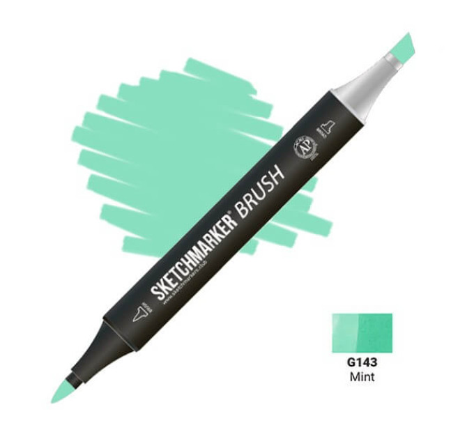 Маркер SketchMarker Brush G143 Mint (М'ятний) SMB-G143