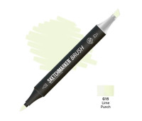 Маркер SketchMarker Brush G15 Лаймовий пунш SMB-G15
