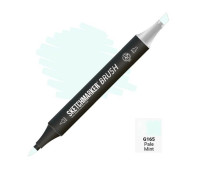 Маркер SketchMarker Brush G165 Pale Mint (Бліда м'ята) SMB-G165
