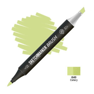 Маркер SketchMarker Brush G43 Celery (Сельдерей) SMB-G43