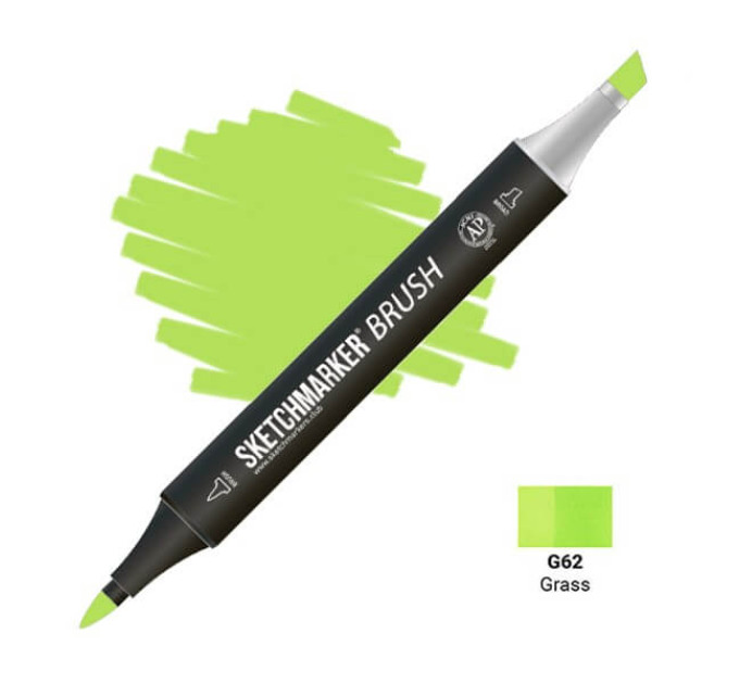 Маркер SketchMarker Brush G62 Трава SMB-G62