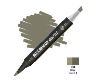 Маркер SketchMarker Brush GG4 Сіро-зелений 4 SMB-GG4