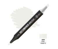 Маркер SketchMarker Brush GG9 Gray Green 9 (Сіро-зелений 9) SMB-GG9