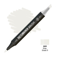 Маркер SketchMarker Brush GG9 Gray Green 9 (Сіро-зелений 9) SMB-GG9