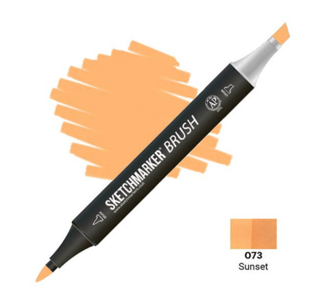 Маркер SketchMarker Brush O73 Захід SMB-O73