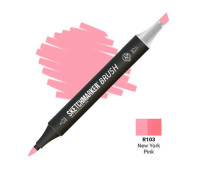 Маркер SketchMarker Brush R103 New York Pink (Нью Йорк Пінк) SMB-R103