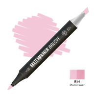 Маркер SketchMarker Brush R14 Plum Frost (Морозна слива) SMB-R14