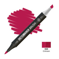 Маркер SketchMarker Brush R40 Малиновий SMB-R40