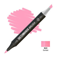 Маркер SketchMarker Brush R43 Sorbet (Шербет) SMB-R43