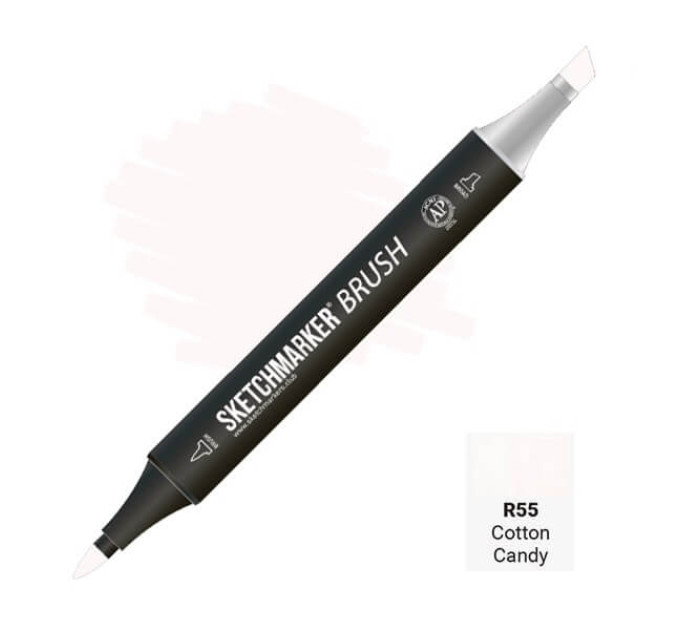 Маркер SketchMarker Brush R55 Cotton candy (Цукрова вата) SMB-R55