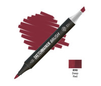 Маркер SketchMarker Brush R90 Deep Red (Глибокий червоний) SMB-R90