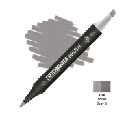 Маркер SketchMarker Brush TG6 Тонований сірий 6 SMB-TG6