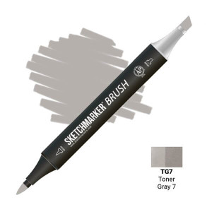 Маркер SketchMarker Brush TG7 Тонований сірий 7 SMB-TG7