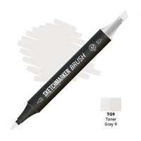 Маркер SketchMarker Brush TG9 Тонований сірий 9 SMB-TG9