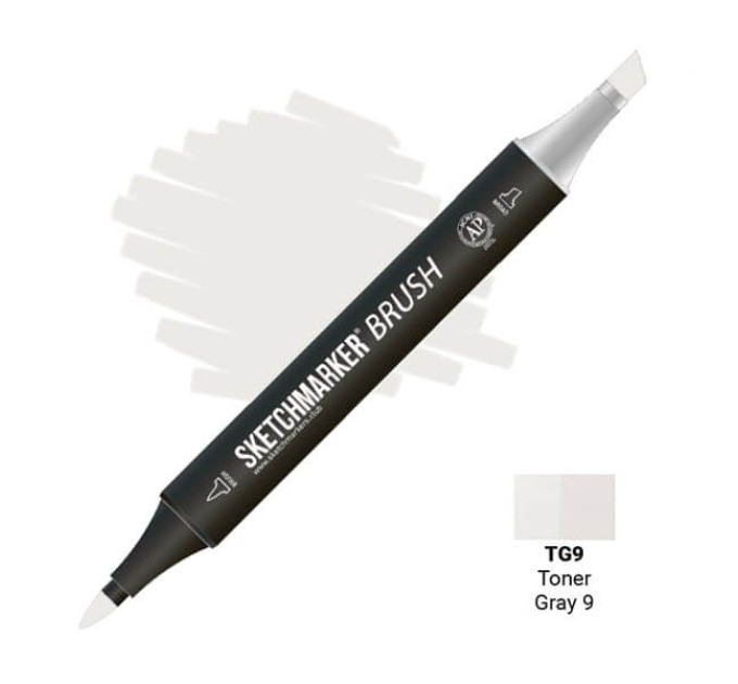 Маркер SketchMarker Brush TG9 Тонований сірий 9 SMB-TG9