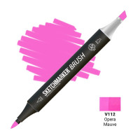 Маркер SketchMarker Brush V112 Opera Mauve (Рожево-ліловий) SMB-V112