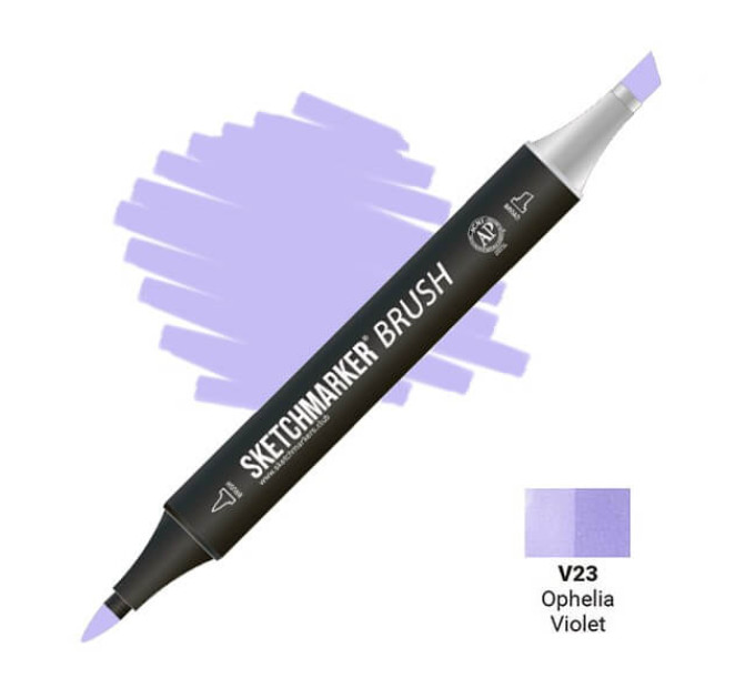 Маркер SketchMarker Brush V23 Офелія фіолетова SMB-V23