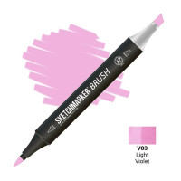 Маркер SketchMarker Brush V83 Light Violet (Світло фіолетовий) SMB-V83