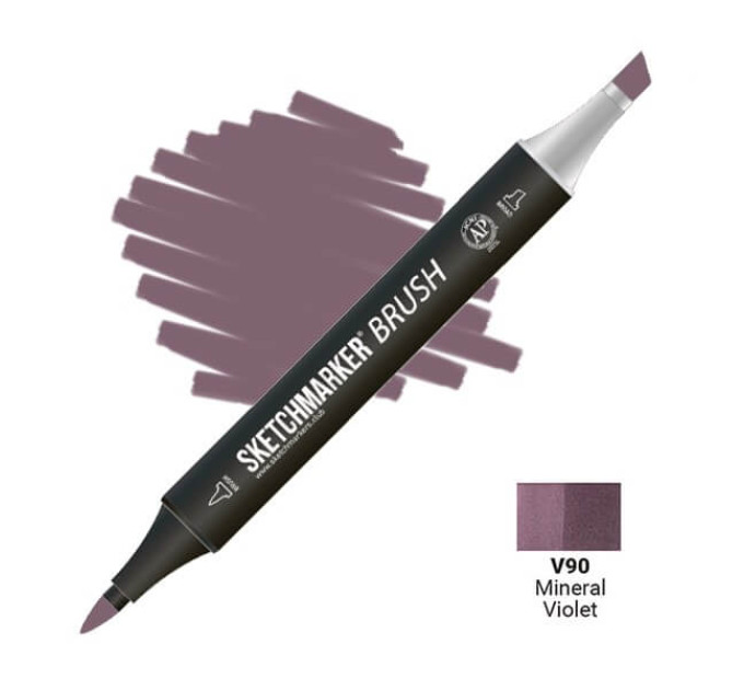 Маркер SketchMarker Brush V90 Фіолетовий мінерал SMB-V90