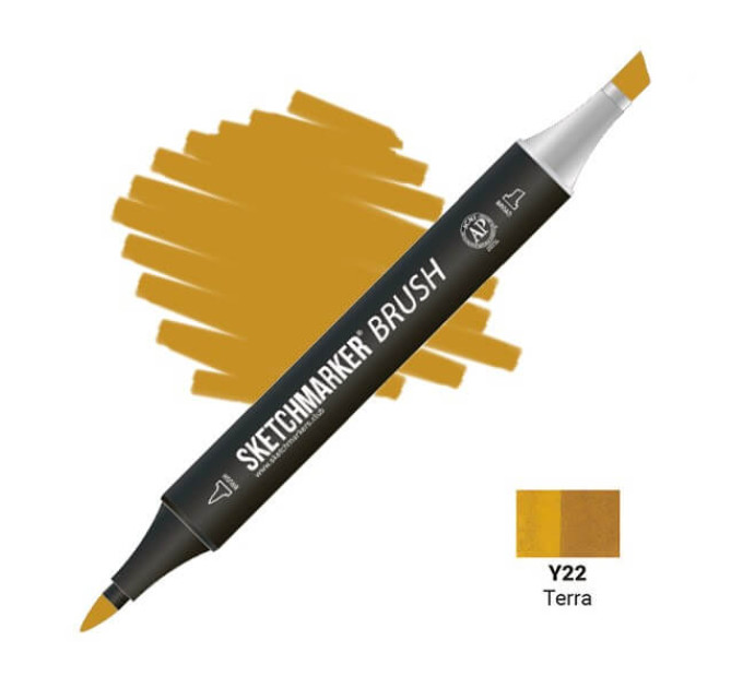 Маркер SketchMarker Brush Y22 Terra (Земля) SMB-Y22