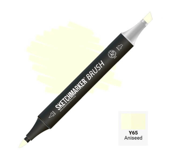 Маркер SketchMarker Brush Y65 Aniseed (Аніс) SMB-Y65