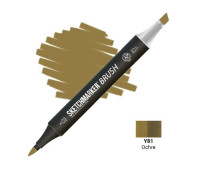 Маркер SketchMarker Brush Y81 Ochre (Охра) SMB-Y81