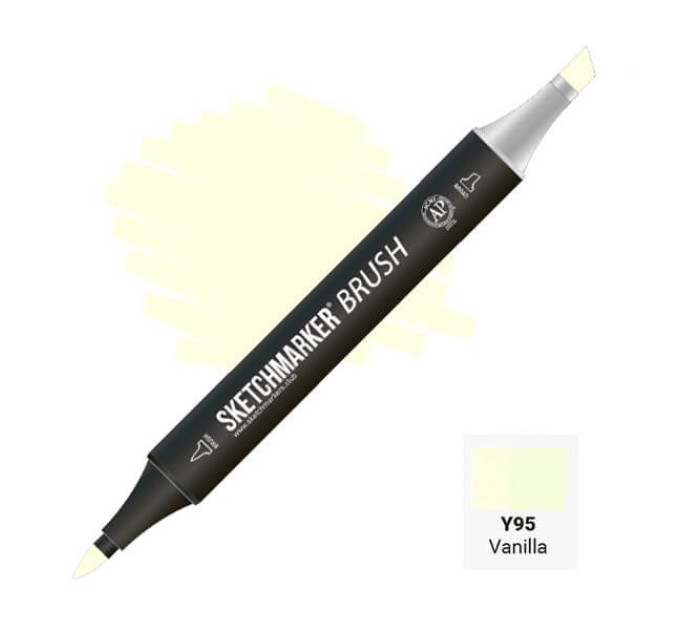 Маркер SketchMarker Brush Y95 Vanilla (Ванільний) SMB-Y95