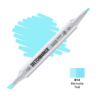 Маркер Sketchmarker B14 Bermuda Teal (Бермудська бірюза) SM-B14