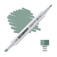 Маркер Sketchmarker BG42 Slate Green (Зелений сланець) SM-BG42