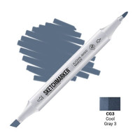 Маркер Sketchmarker CG3 Cool gray 3 (Прохолодний сірий 3) SM-CG3