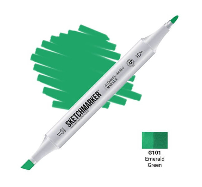 Маркер Sketchmarker G101 Emerald Green (Зелений смарагдовий) SM-G101